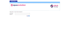 Desktop Screenshot of evolution.opusenergy.com